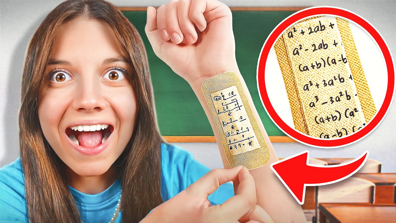 JE TESTE 10 SCHOOL HACKS EN CLASSE (interdits 🤫)