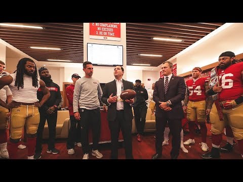 Jed York Shares Emotional Postgame Speech Following the Loss of his Brother Tony