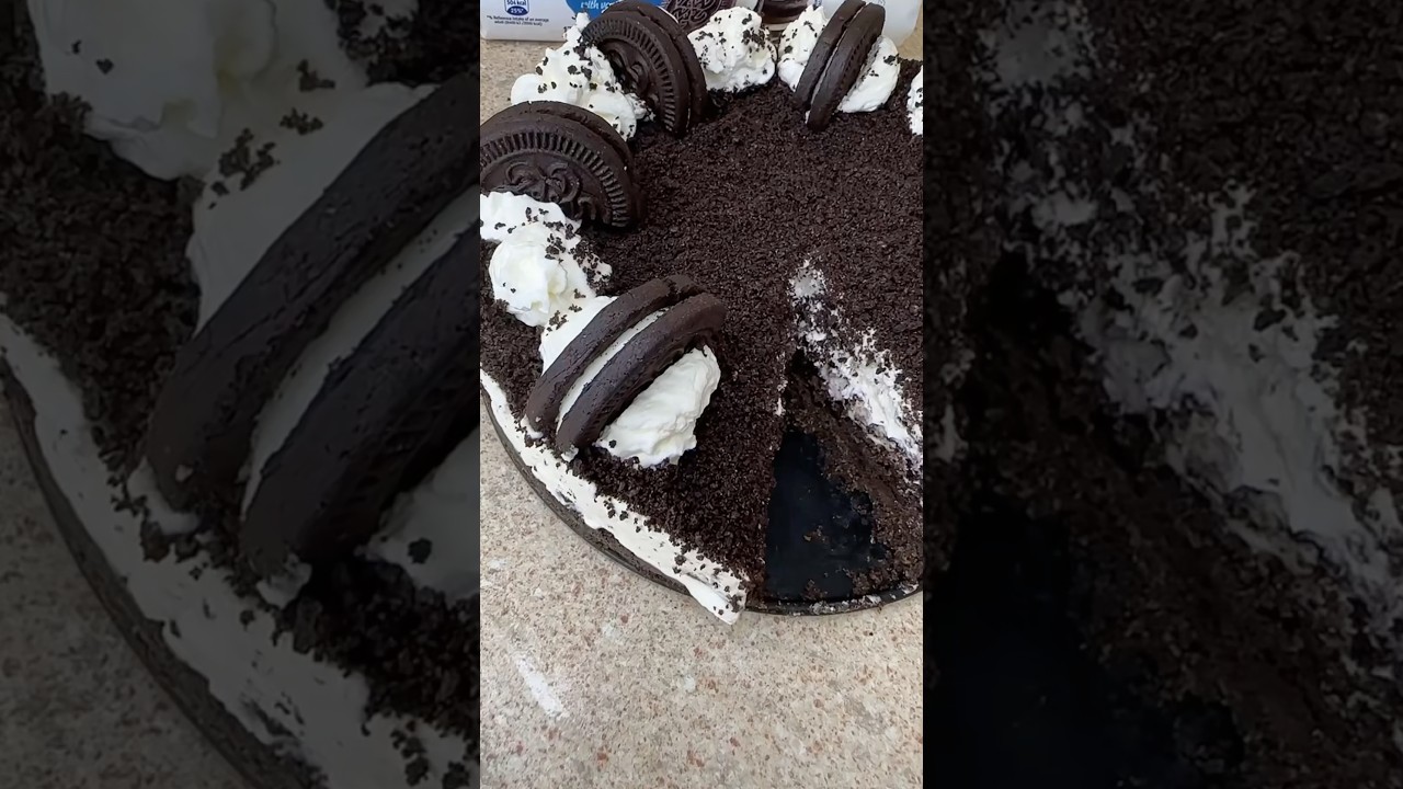 Jednoduchý a skvělý 💙 #recipe #oreo #cheesecake #tutorial