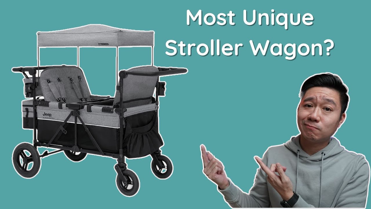 Jeep Wrangler Deluxe 4-Seater Stroller Wagon: Must-See Review!