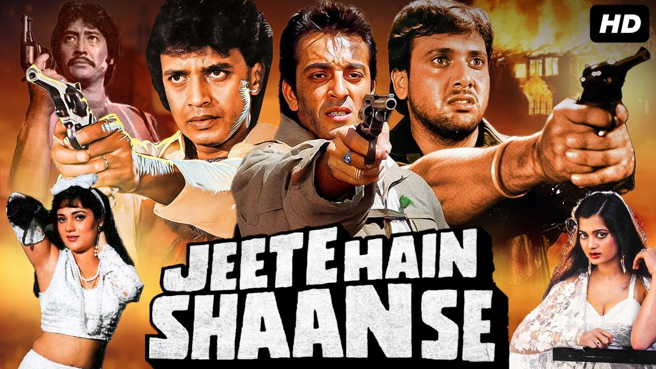 JEETE HAIN SHAAN SE (1988) Full Movie | Sanjay Dutt, Govinda, Mithun Chakraborty | Bollywood Movie
