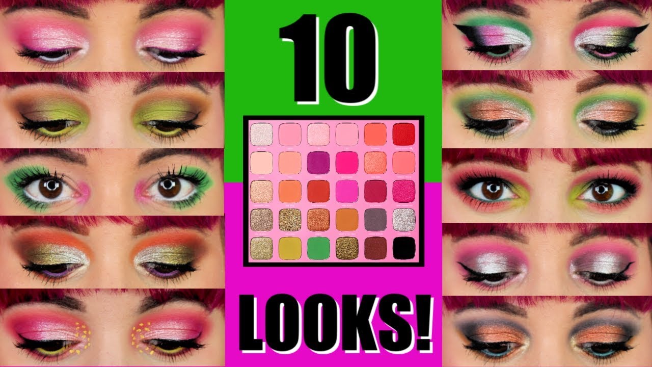 Jeffree Star X Morphe Artistry Palette | 10 Looks 1 palette