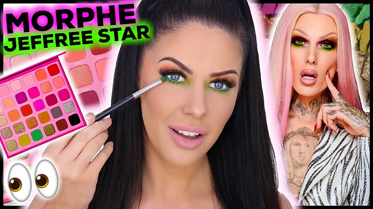 JEFFREE STAR X MORPHE ARTISTRY PALETTE REVIEW + SWATCHES!!