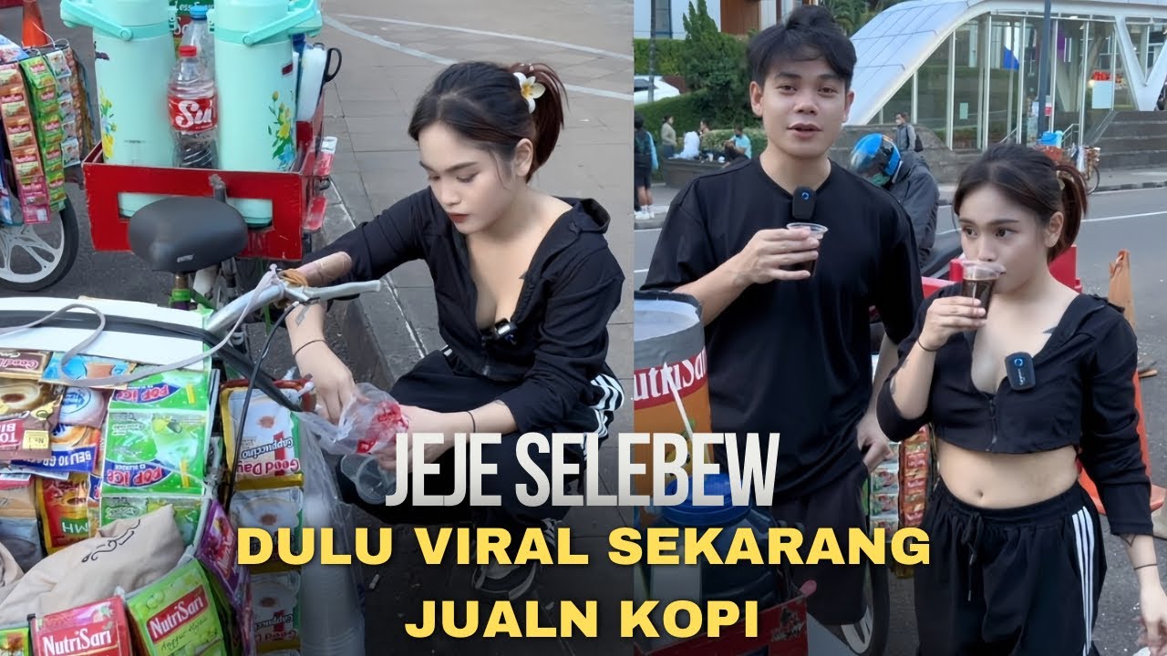 JEJE SLEBEW DULU VIRAL SEKARANG JUALAN KOPI