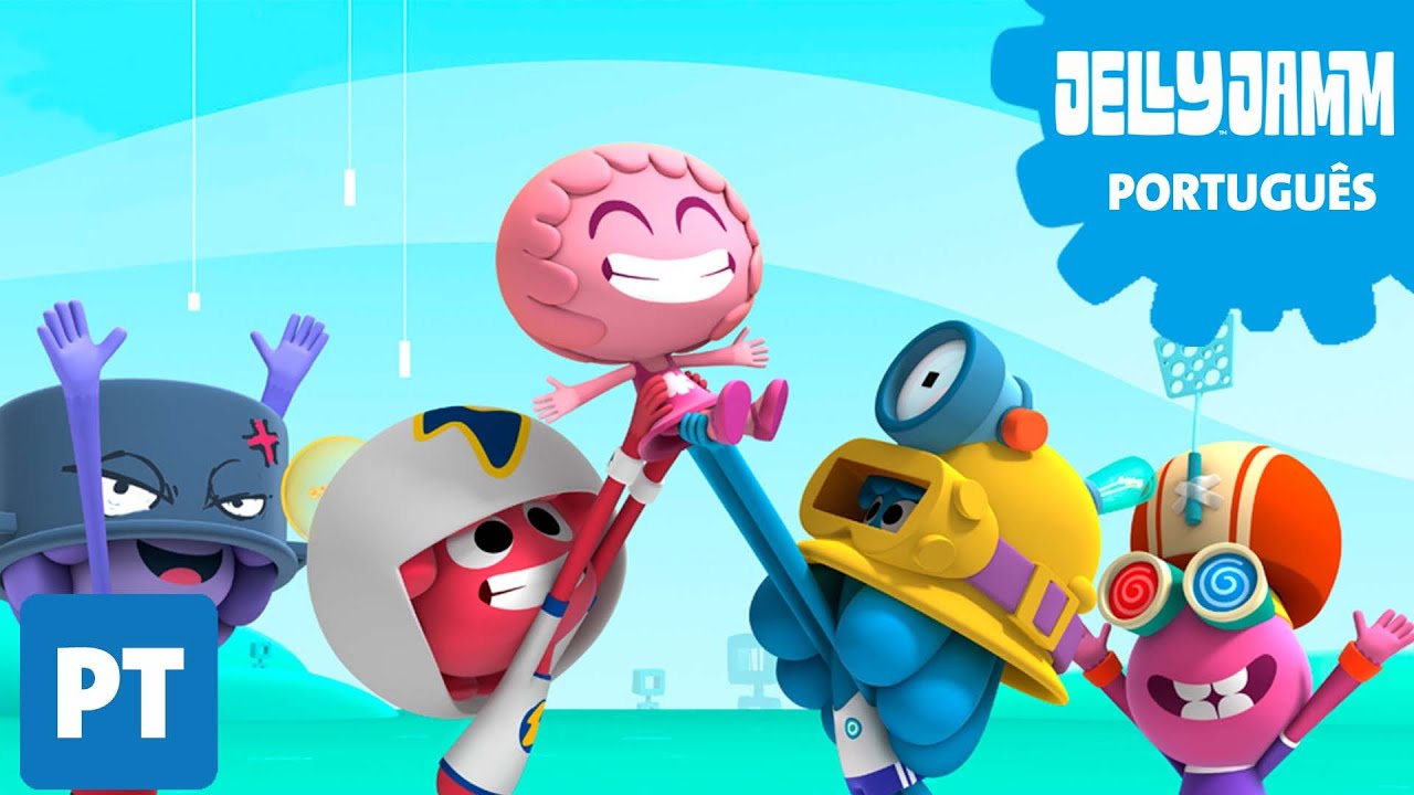 Jelly Jamm Português. EP 05 A superliga Jelly Jamm. Desenhos animados em português completos