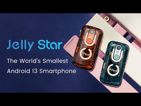 Jelly Star - The World's Smallest Android 13 Smartphone