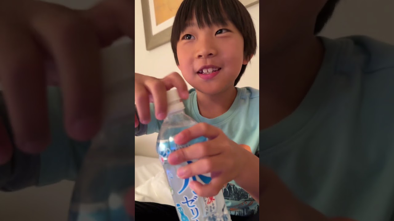 Jelly Water?!?! This was so good - ramune flavored jelly water