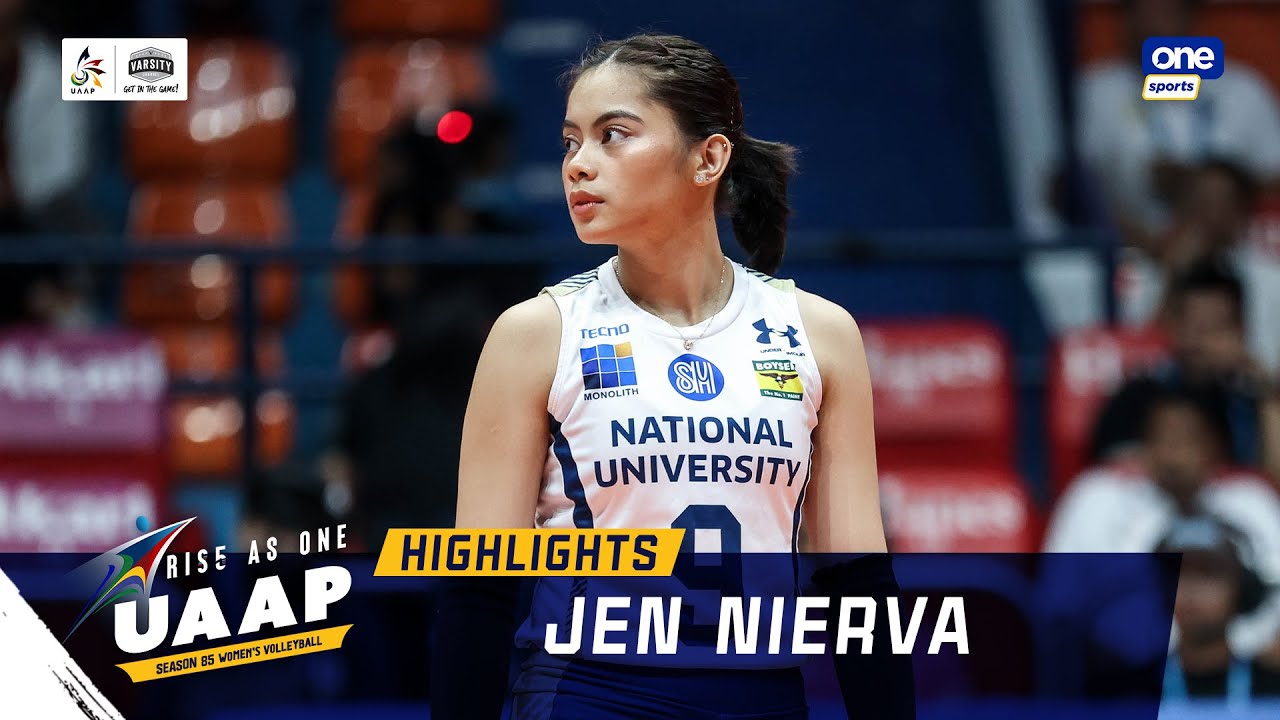 Jen Nierva highlights | UAAP Season 85 Women’s Volleyball