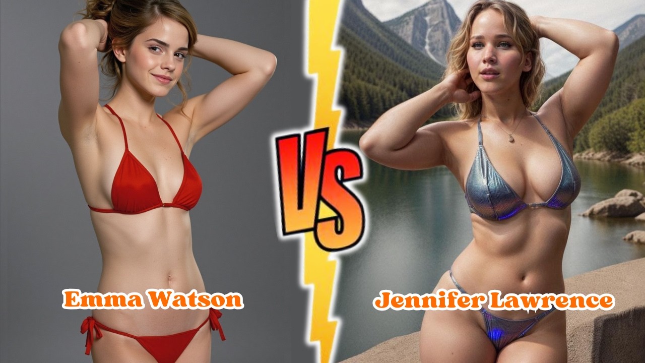 Jennifer Lawrence VS Emma Watson Transformation 2025⭐Birth To Now⭐Emma or jennifer?