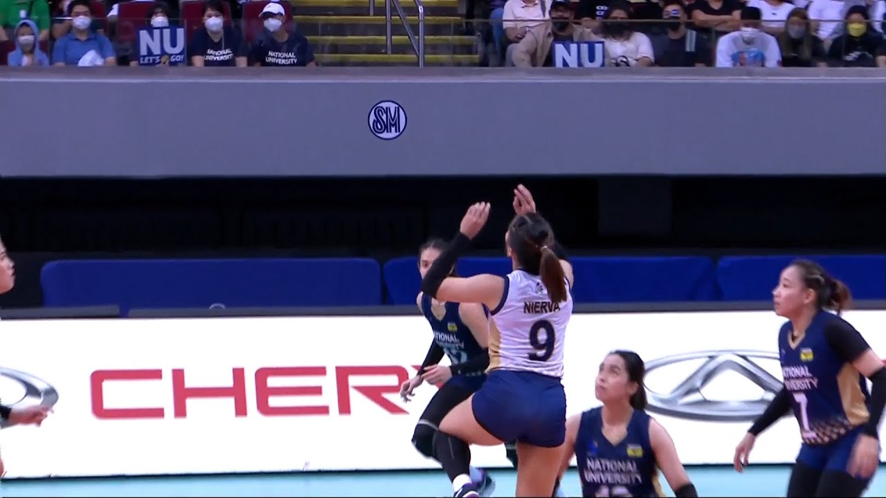 Jennifer Nierva drop ball! | UAAP Season 84 Women's Volleyball