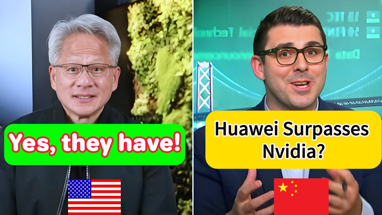 Jensen Huang FINALLY Admits: Huawei Chips Now BEAT NVIDIA's H200!