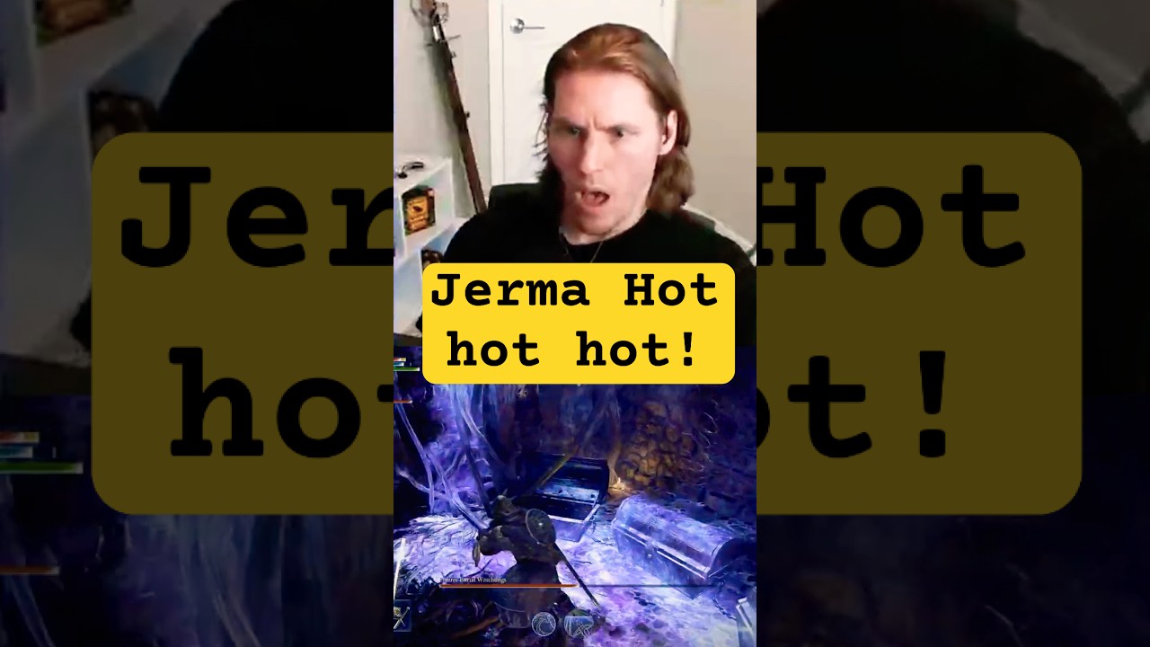 #jerma Hot hot hot! #jerma985 #highlights #funny #twitch #clips #twitchclips #eldenring #soulslike