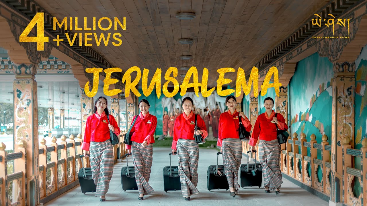 JERUSALEMA DANCE by Drukair, Royal Bhutan Airlines | Yeshi Lhendup Films [4K]