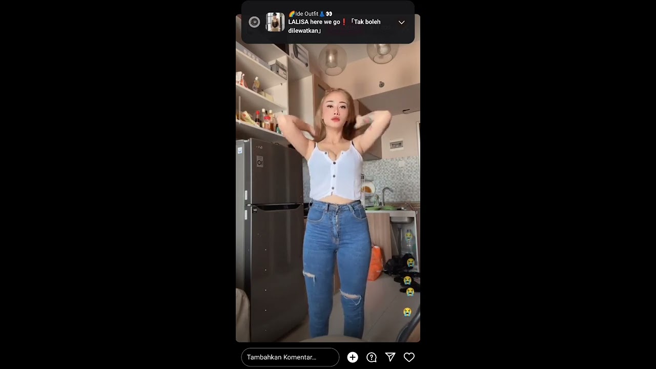 JESSICA INTAN LIVE IG BAR BAR BIKIN HOT 🔥🔥🔥