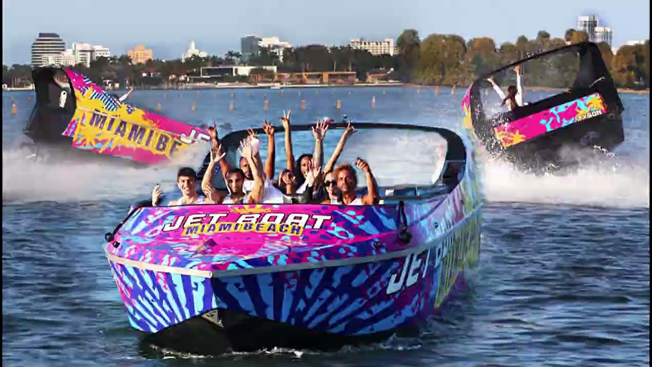 Jet Boat - Unique in Miami - Extreme Adrenaline - Tourist.