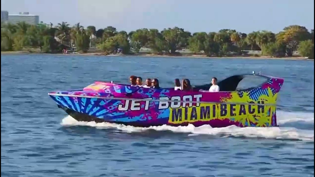 JET BOAT MIAMI BEACH - ADRENALINE - SPEED BOAT - MIAMI FL