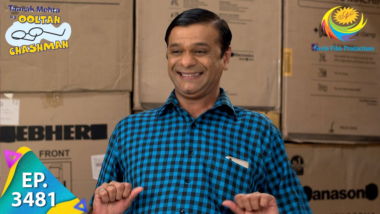 Jetha Recalls Memories With Nattu Kaka-Taarak Mehta Ka Ooltah Chashmah -Ep 3481-Full EP-10 June 2022