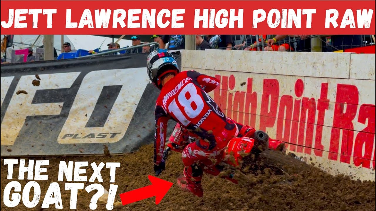 Jett Lawrence Makes High Point Pro National Look EASY! Is He Even Using ALL Of His Speed?