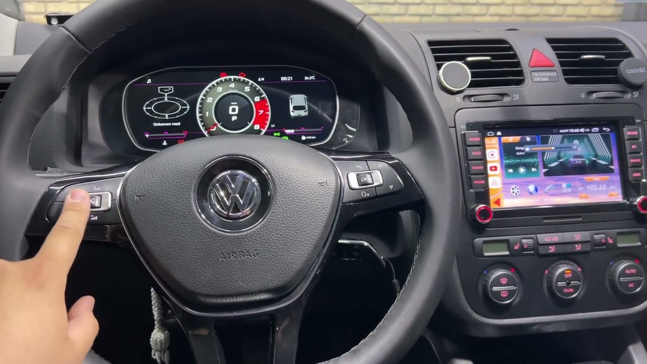Jetta MK5 Hayalet Gösterge / Golf 7 Tip Fonksiyonel Direksiyon / F1