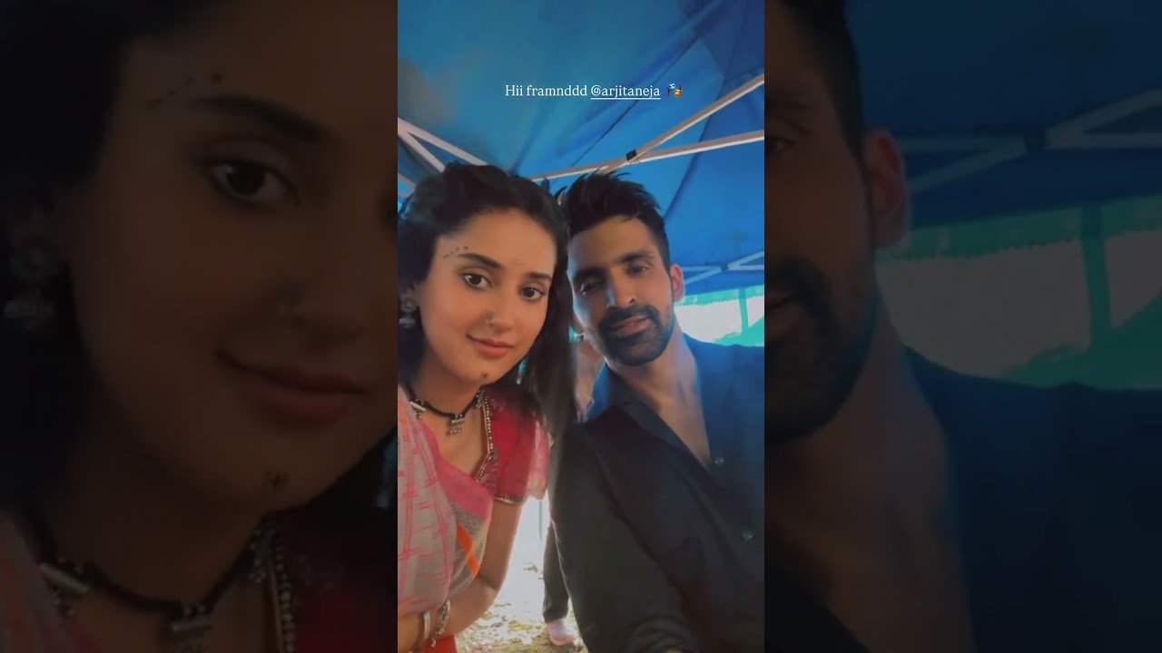 Jhanak & Rishi😍💓 #RiyaSharma #ArijitTaneja #Jhanak #StarPlus #ytshorts