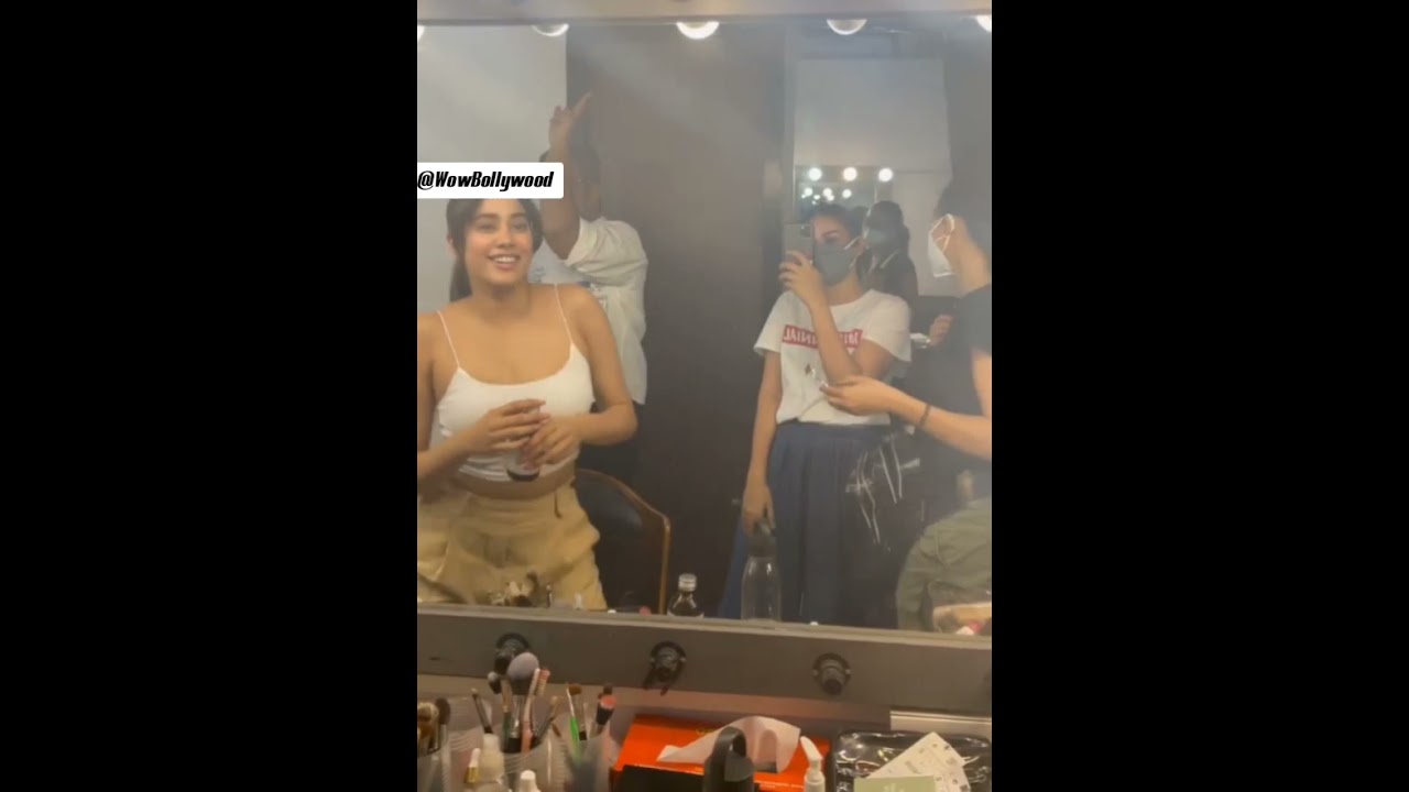 jhanvi kapoor bouncing