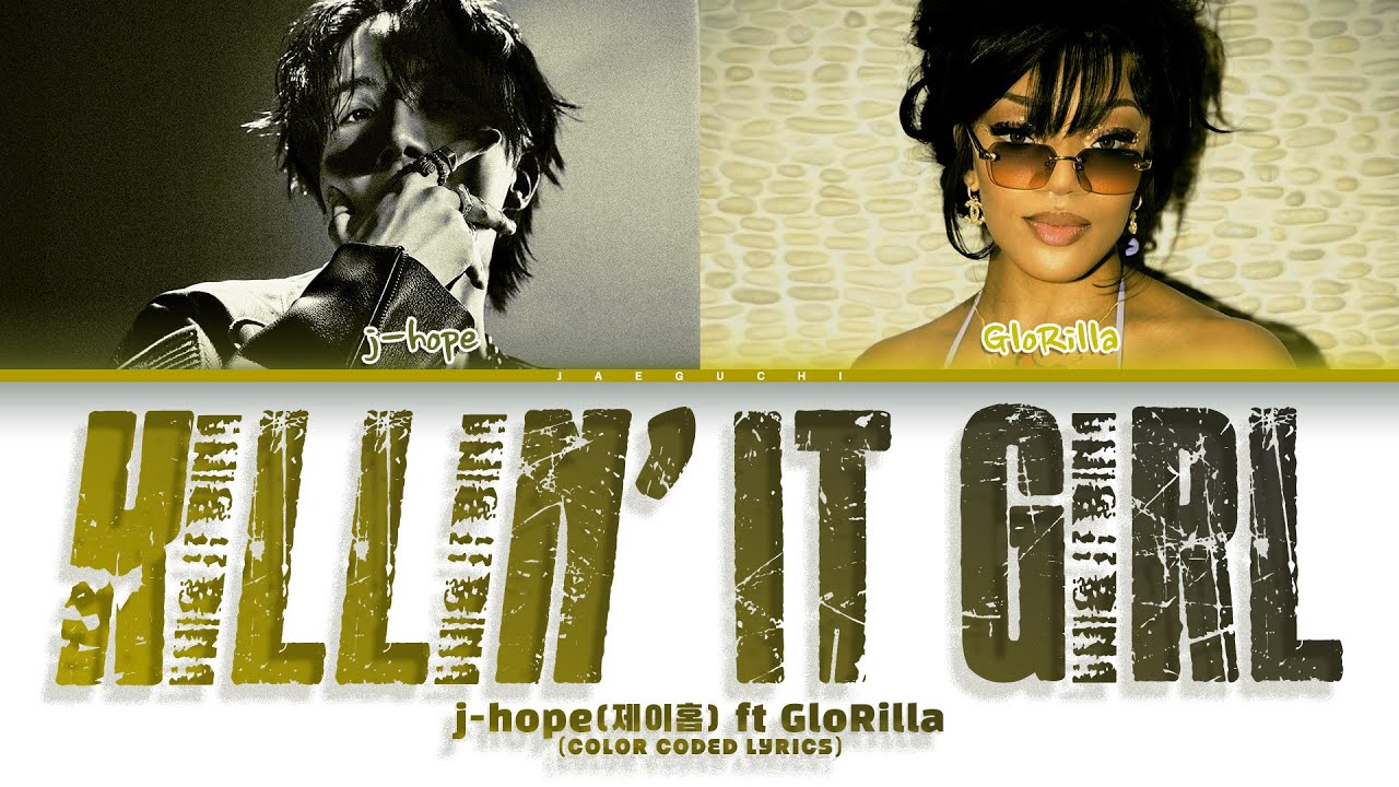 J-hope (제이홉) feat GloRilla 'Killin' It Girl' (Color Coded Lyrics)