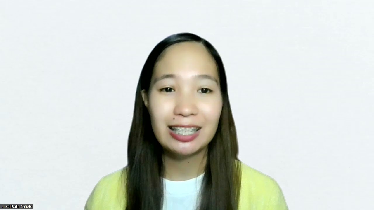 JIEZEL FAITH CANETE  VIDEO INTRO