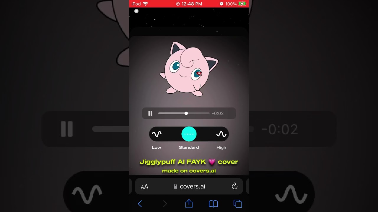 Jigglypuff AI Cover (Somebody's Watching Me)