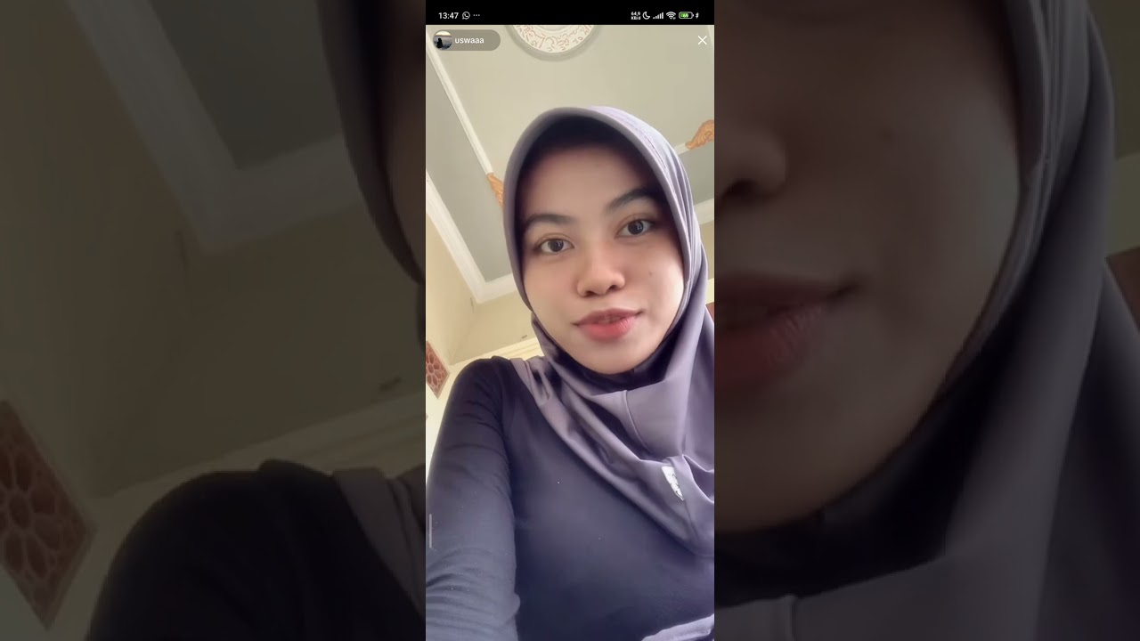 jilbab manset hitam ketek bolong