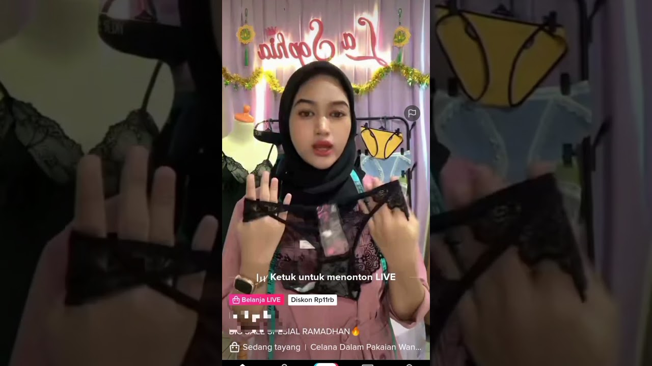 Jilbab pamer Daleman bikin halu
