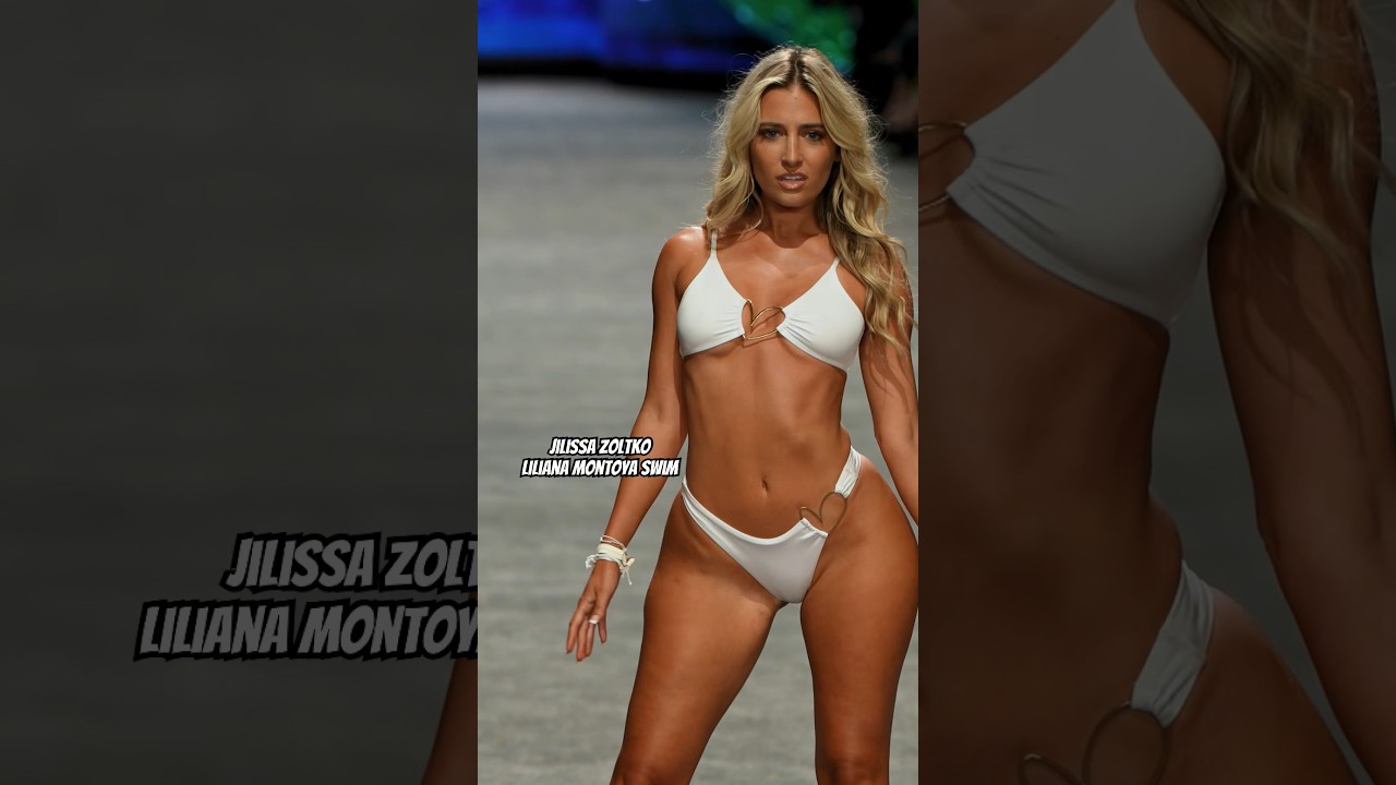 Jilissa Zoltko Slow Motion Runway Walk - Liliana Montoya Swim - Art Hearts Miami Swim Week 2023