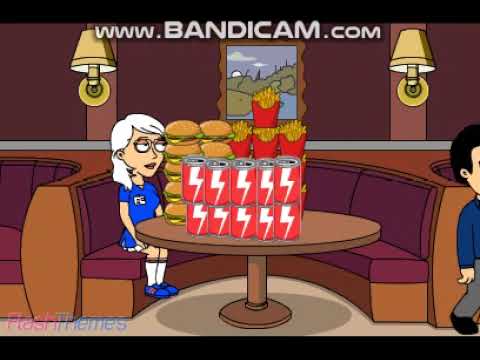 Jill Gets Fat At Burger King And Gets Grounded
