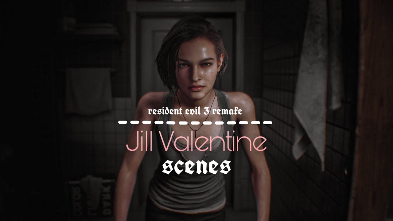 JILL VALENTINE - scenes pack (Resident Evil 3 Remake)