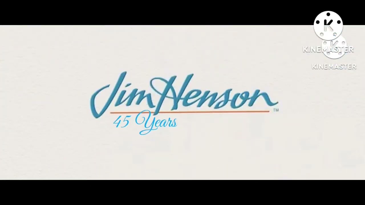 Jim Henson 45 Years Logo
