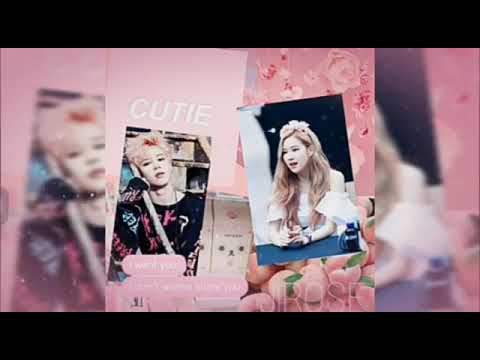 Jimin BTS Rose BLACK PINK 💖 MONMEN 😍😍