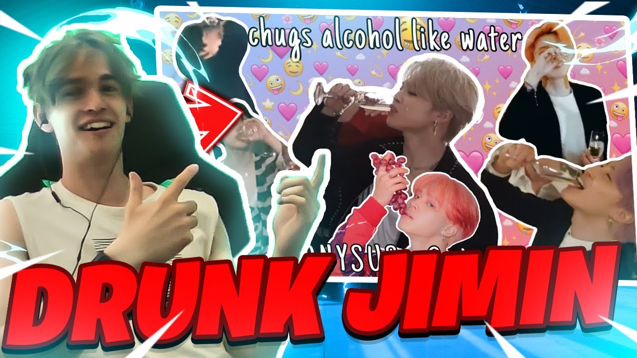 Jimin, the real life Dionysus aka god of wine (alcohol) | alcohol = water Reaction