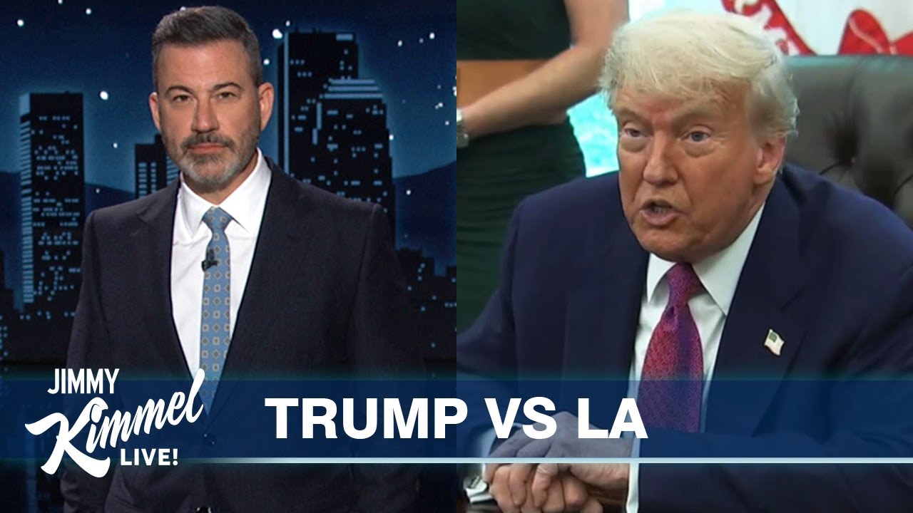 Jimmy Kimmel Tells the Truth About What’s REALLY Happening in LA