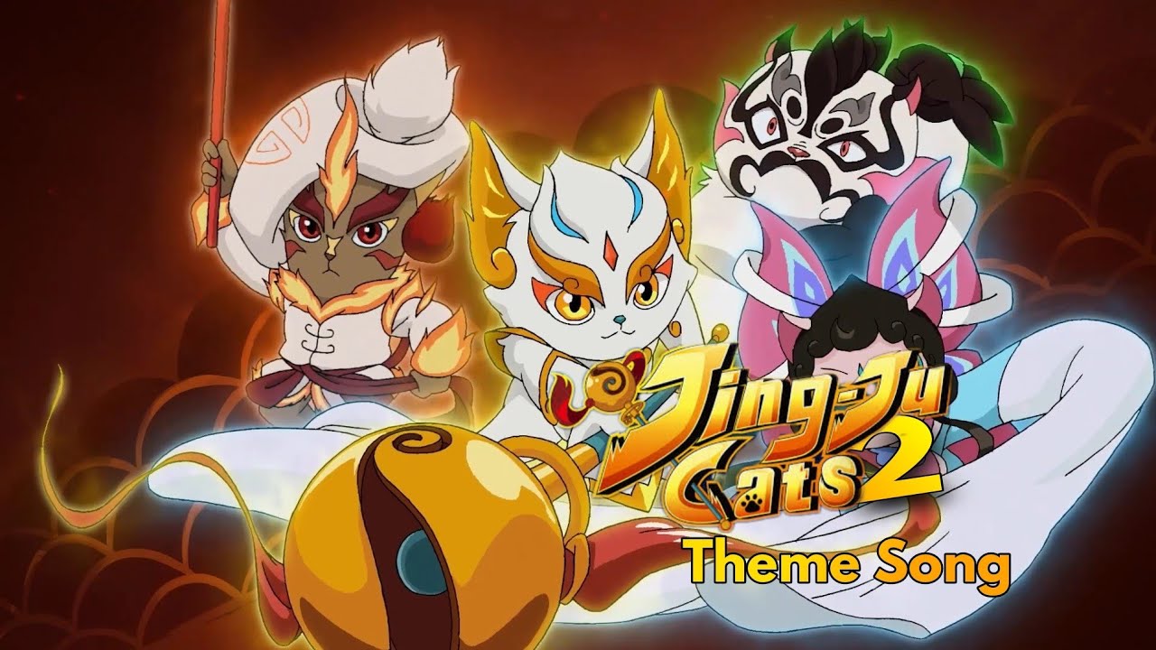 Jing Ju Cats Season 2 | Theme Song | Telugu | Keshu The Gamer #jingjucats #jingjucatsseason2
