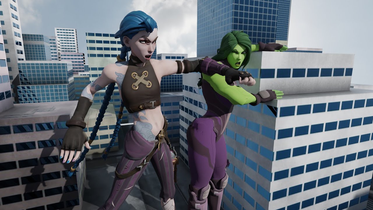 Jinx vs She-hulk