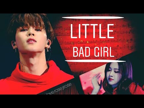 💜Jirose💜 Rose (blackpink) & Jimin (bts) • little bad girl •