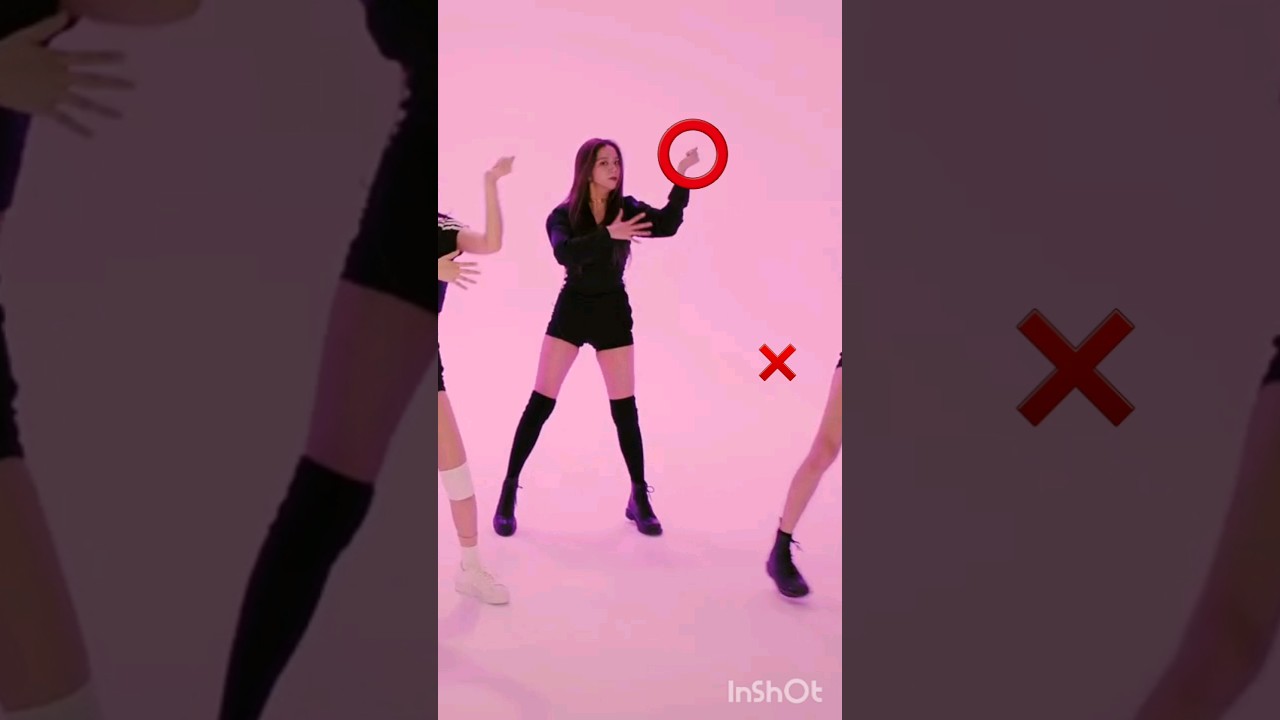 jisoo did mistake in how you like that 😯 #blackpink #lisa #jennie #rose #jisoo #kpop #dance