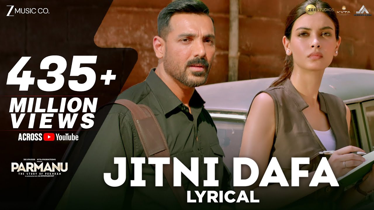 Jitni Dafa - Lyrical | PARMANU | John Abraham , Diana | Jeet Gannguli | RashmiVirag