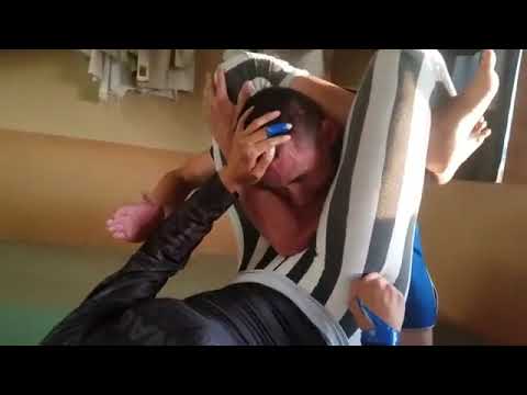 Jiu-jitsu Girl Bullying Boy.