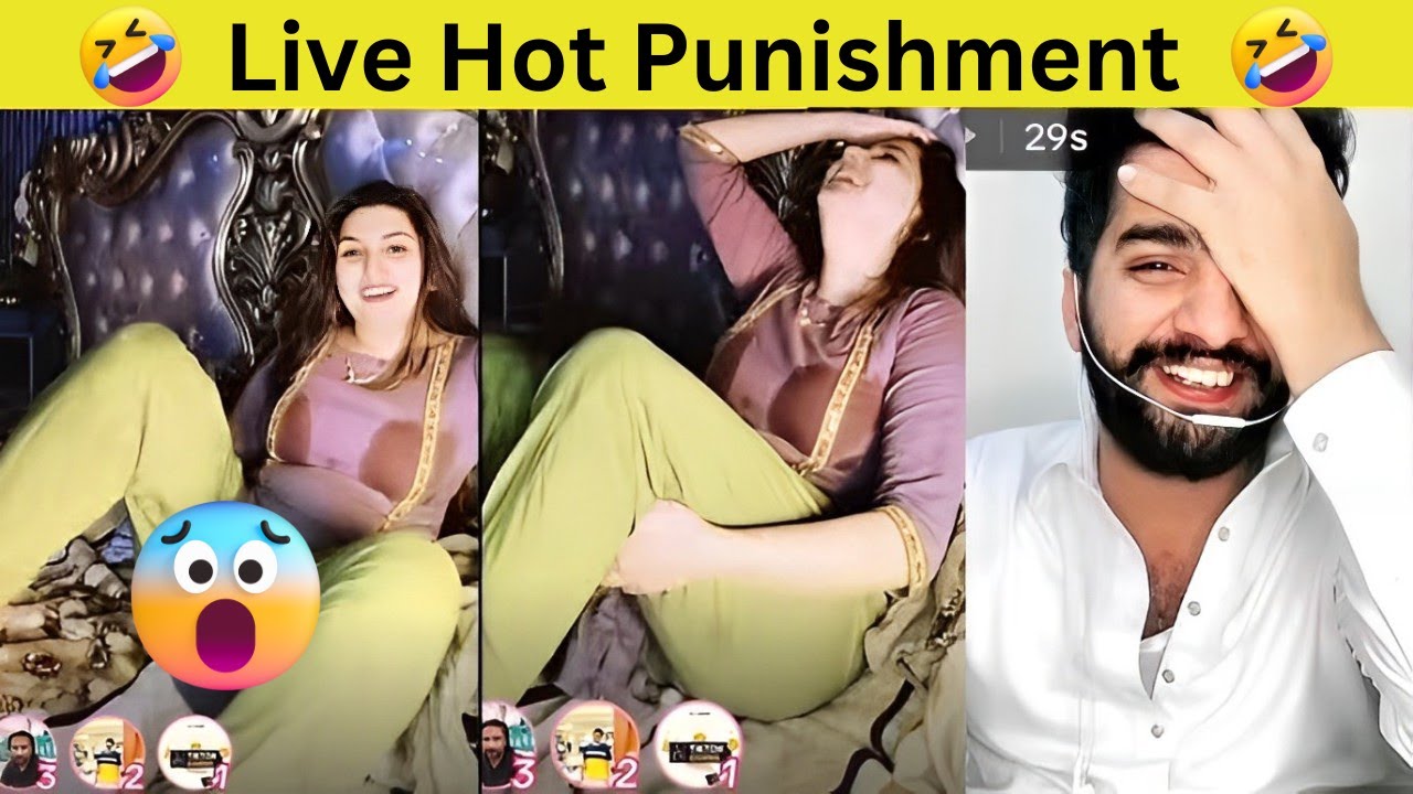 Jiya Rajput vs Mehar Tiktok live Hot Punishment live Match