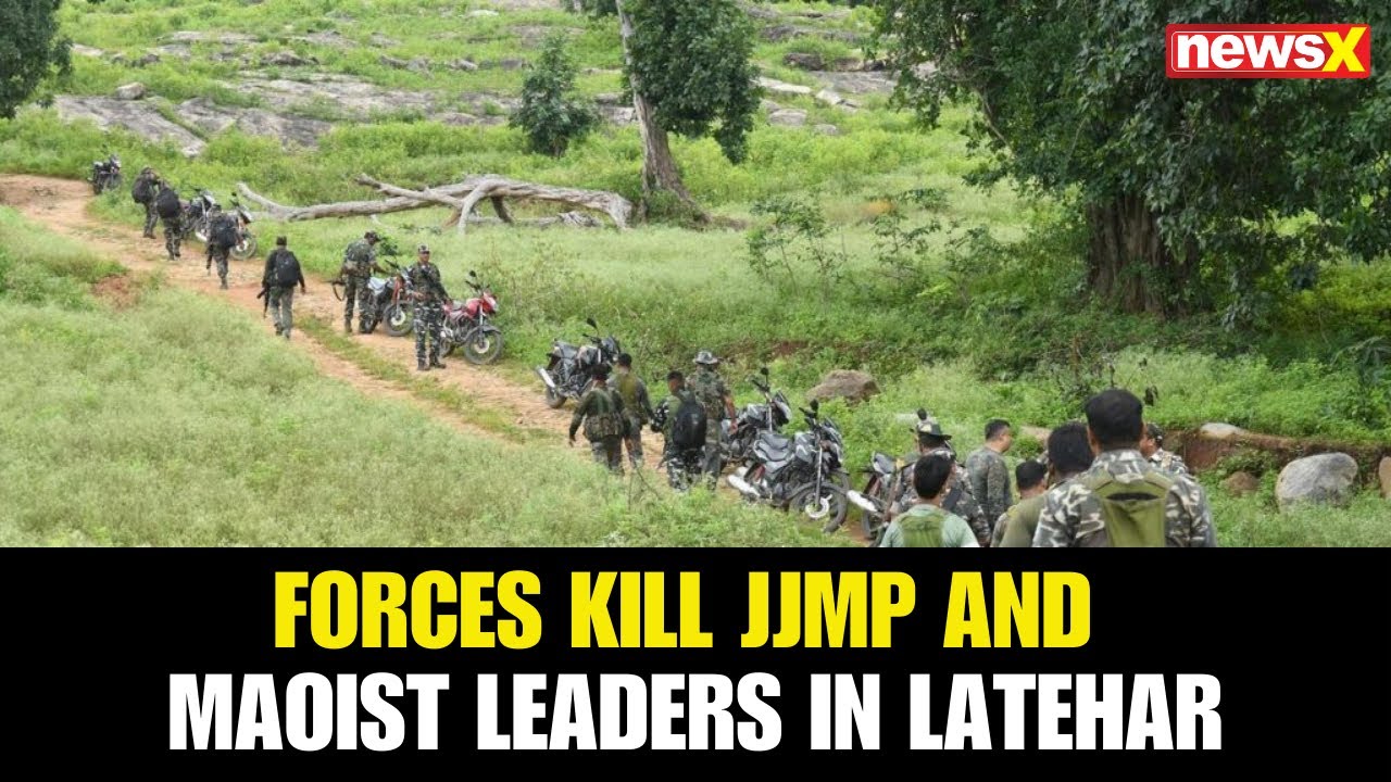 JJMP Supremo Pappu Lohra, Maoist Leader Prabhat Ghanju Killed in Latehar Encounter with Forces