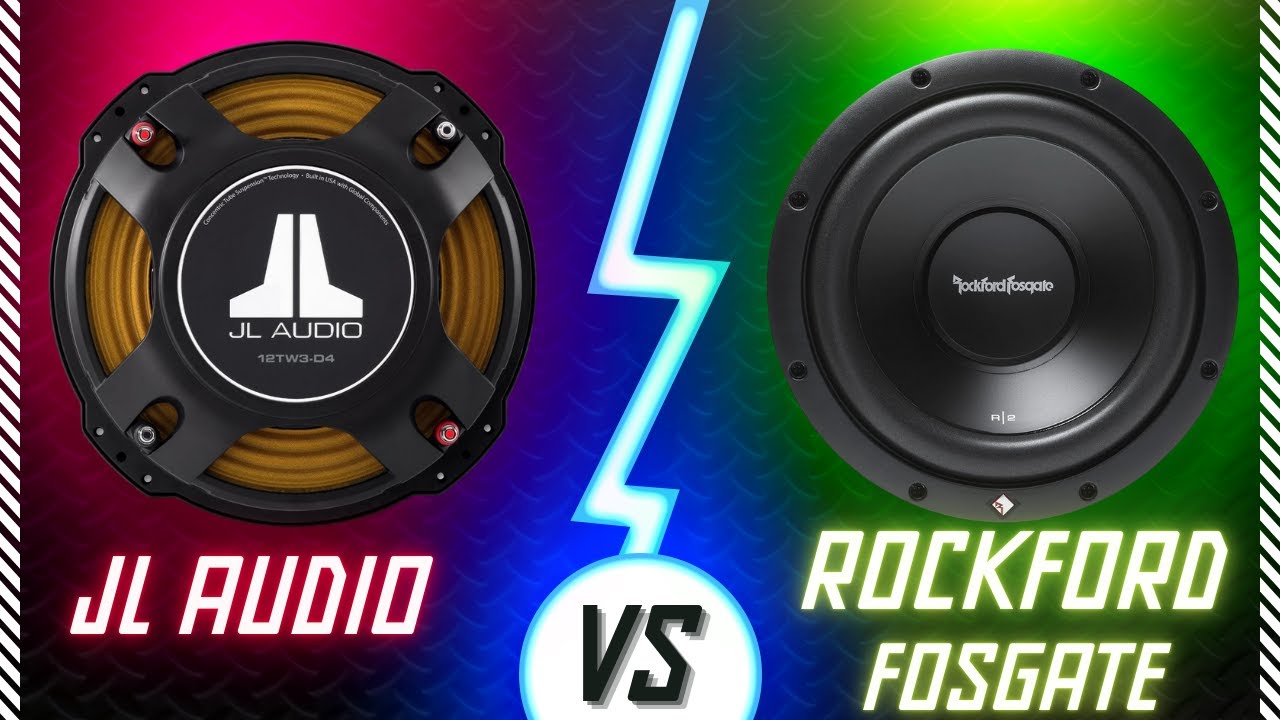 JL Audio vs Rockford Fosgate: Which Subwoofer DOMINATES? 🔊🔥