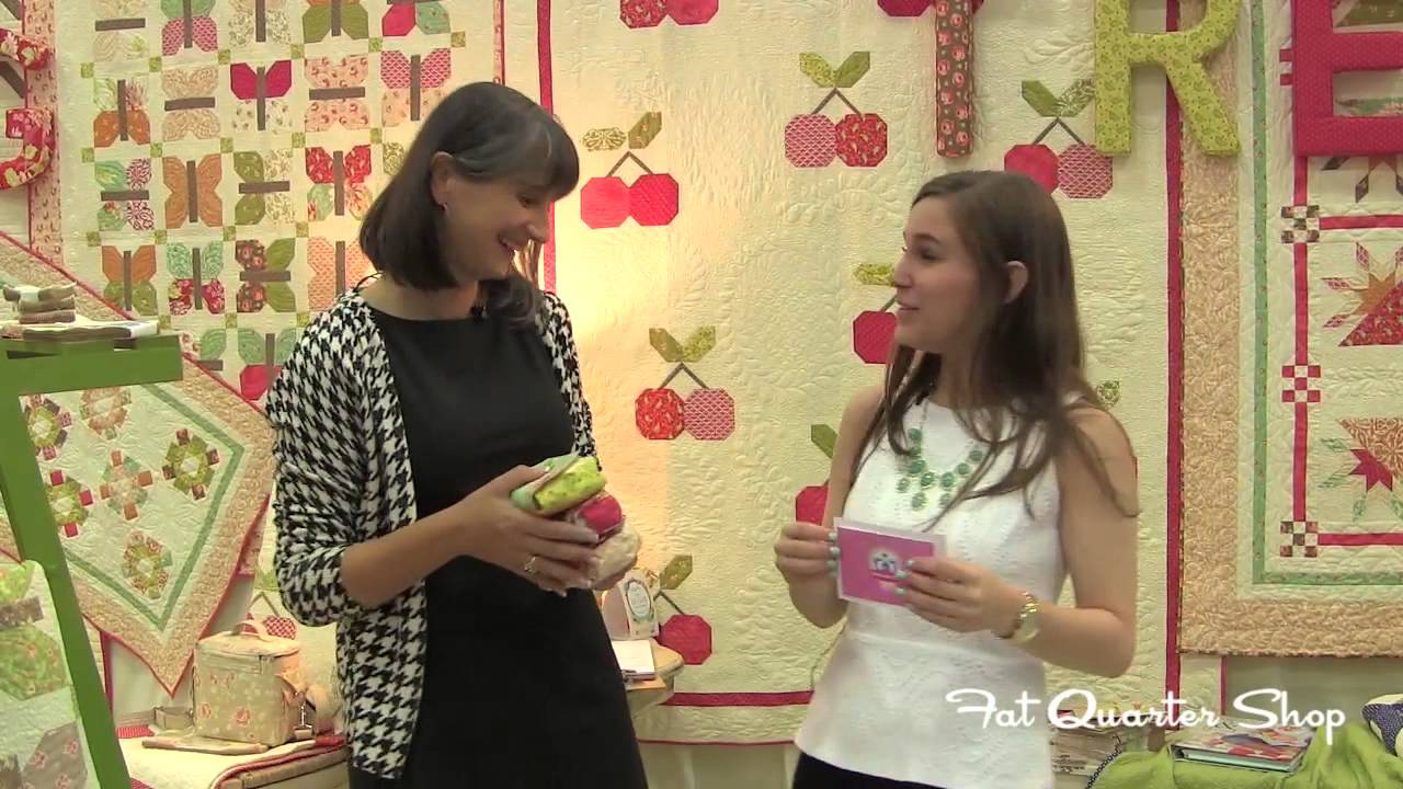 Joanna Figueroa of Fig Tree Quilts introduces Honeysweet - Spring Quilt Market 2013