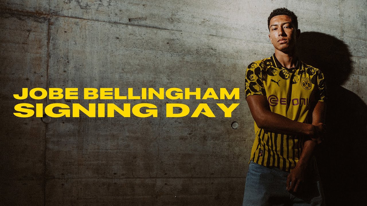 Jobe is here: his first hours in Dortmund | Jobe Bellingham