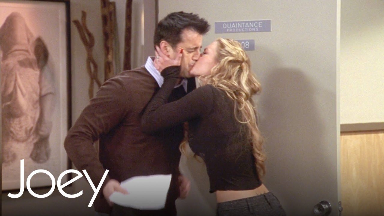 Joey and His Sister Kiss | Joey