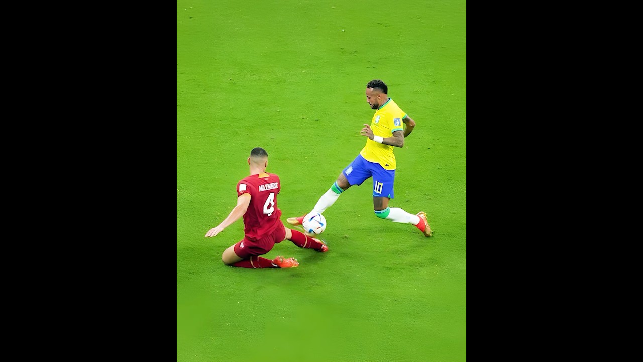 Joga Bonito Skills of Neymar in BRAZIL 🥶